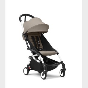 Stokke YOYO3 Klapvogn Hvid-Taupe