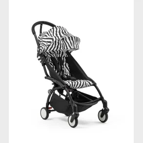 Stokke YOYO3 Wild Collection Klapvogn - Sort-Zebra