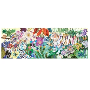 Djeco Galleri puslespil, Regnbue Tigere  -1000 brikker