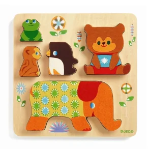 Djeco Puslespil Stablepuslespil, Woodypile 
