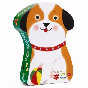 Djeco Silhuet puslespil, Hunden Firmin 24 brikker