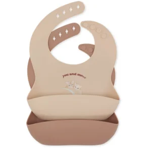 Konges Sljd - Silikone Hagesmk 2-pak - Rainbow Kitty