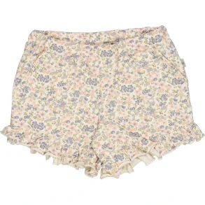 Wheat - Shorts Viana Flowers and Seashell