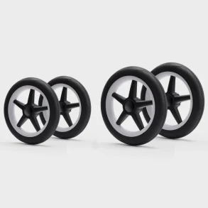 Bugaboo Donkey/Buffalo - 4st Hvide hjul punkterfri skum