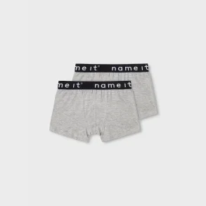 Name It - Boxershorts 2-Pak Grey ko