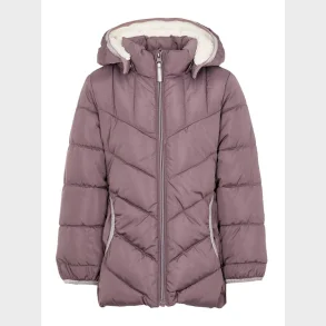 Name-It - NMF Mus Dynejakke - Black Plum