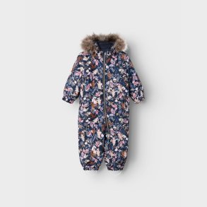 Name It - Flyverdragt Snow10 Wild Flower Dark Sapphire