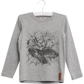 Wheat - T-shirt Langrmet Spidermand
