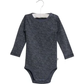 Wheat - Langrmet Body Greyblue kologisk