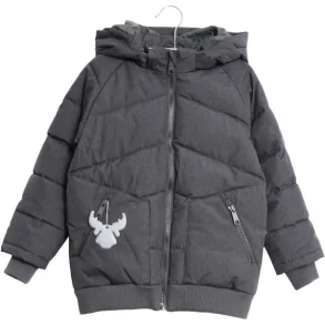 Wheat - Dunjakke Birk Blue Iron Melange