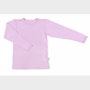 Joha - bluse - uld/silke Rosa