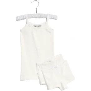 Wheat Pige Undertjsst 3 dele i kologisk bomuld