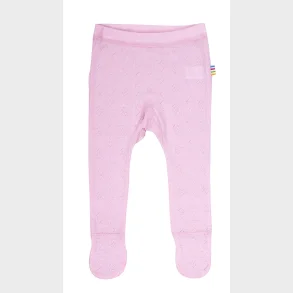 Joha - Leggings m/fod - uld/silke - rosa