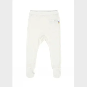 Joha - Leggings m/fod - uld/silke - hvid