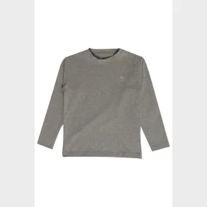 Hust & Claire -  Langrmet T-shirt Light Grey