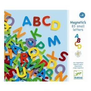 Djeco - Magnetbogstaver - 83 stk