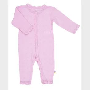 Joha - Uld heldragt rosa uld/silke