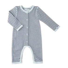 Lana Organic - Heldragt - lys/mrk blstribet