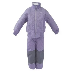 Mikkline termot�j 2-delt - Lyselilla med foer