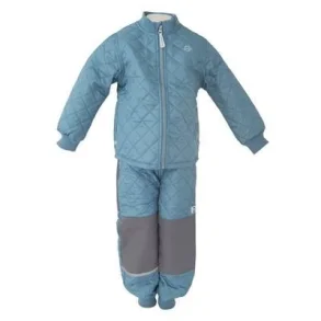 Mikk-line Termot�j - Uden foer - St�vet lysebl�