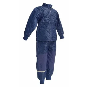 Mikkline termotj 2-delt - Navy uden foer