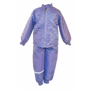 Mikkline termot�j 2-delt - Blue Violet med foer