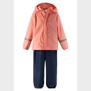Reima 2-delt regntj - Tihku Coral Pink