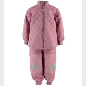 Mikk-line Coated Termotj - 2-delt - Uden foer - Lyserd