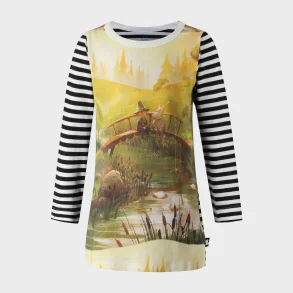 Reima - Natkjole Mummitrolde Black (Moomin Sovare) ko bomuld