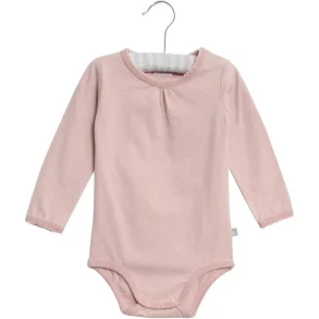 Wheat - Langrmet Body kologisk Dark Rose
