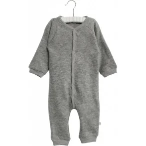 Wheat - Uld Heldragt 100% Merino Uld Melange Grey