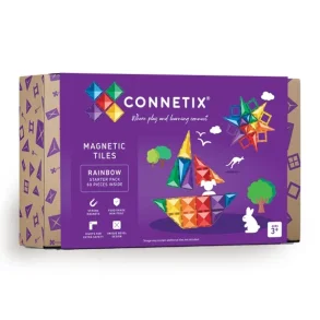Connetix - St 60 stk - Rainbow
