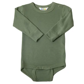 JOHA - Body l/rmer Bomuld ko Olive