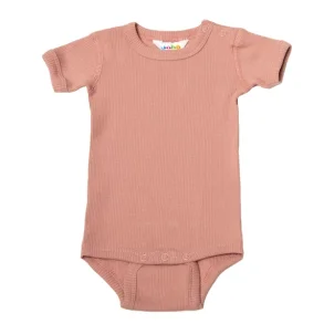 JOHA - Body k/ Rib ko Bomuld  Rosa