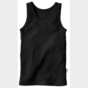 Joha - Uld/Bomuld undertrje Sort