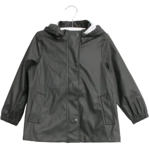 Wheat Regnjakke Abelone Charcoal