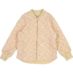 Wheat - Loui Termojakke - Soft beige Flowers