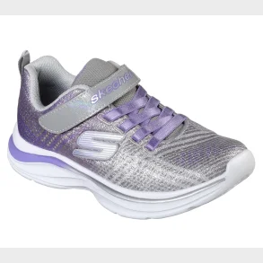 Skechers - Silver/Purple