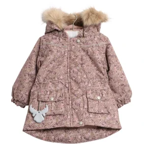 Wheat - Vinterjakke Matilde Rose Flowers