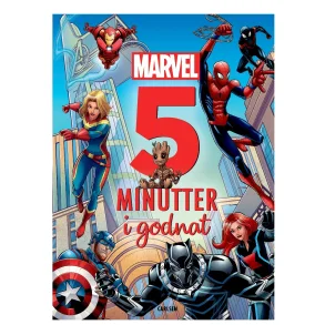 Fem minutter i godnat - Marvel - bog