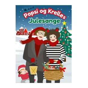 Popsi og Krelles julesange - bog