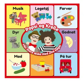 Popsi og Krelle - Min store ske med sm bger