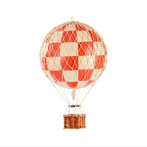 Authentic Models Luftballon 18cm - Check Red