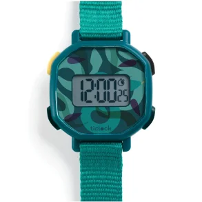 Djeco - Ticlock Digitalur - Slanger grn