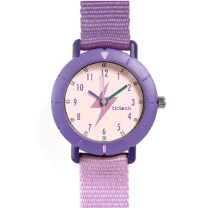 Djeco - Ticlock Sportsur - Lilla lyn