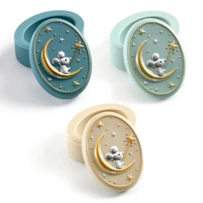 Djeco - Tandske - Mus - pastelfarver