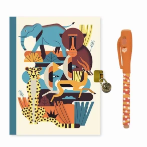 Djeco - Lovely Owen - Dagbog med ls og magisk pen