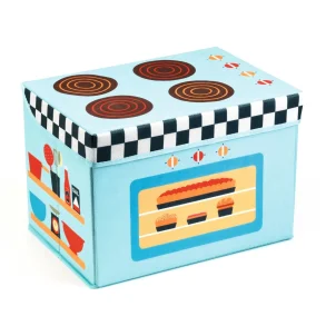 Djeco - Legetjskasse/skammel - Komfur