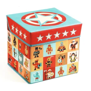 Djeco - Legetjskasse/skammel - Stjerner