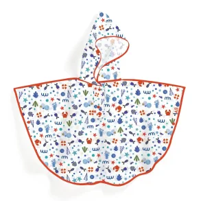 Djeco - Regnkappe - Havet 3-5 r